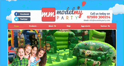 Desktop Screenshot of modelmyparty.com